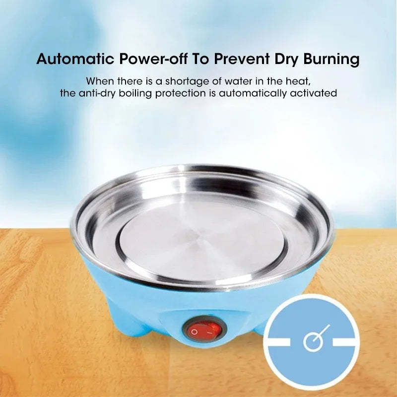 Multifunctional Electric Egg Cooker Automatic Egg Boiler 7 Eggs Mini Egg Streamer Kitchen Breakfast Machine Mini Egg Boiler