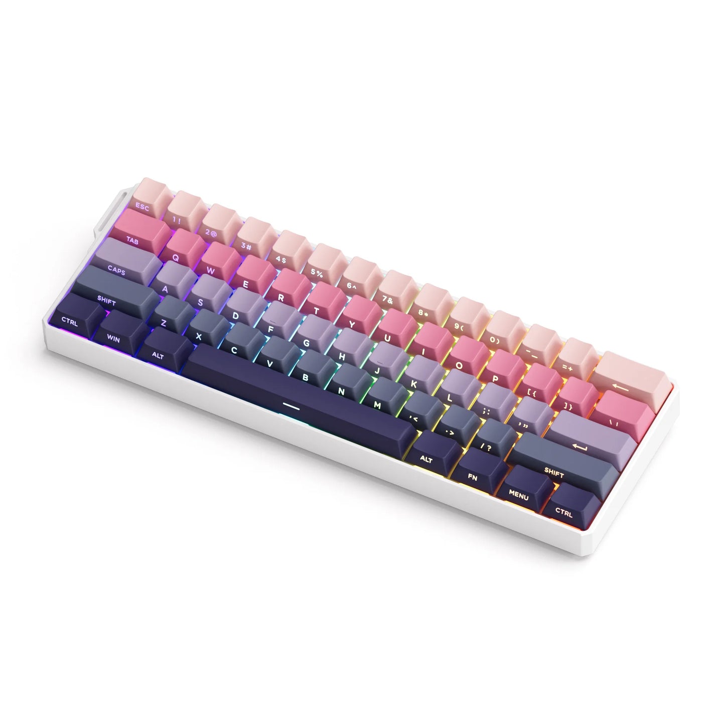 Akko MonsGeek FUN60 Mechanical Keyboard Magnetic Switch 60% Gaming Keyboards Rapid Trigger 0.01mm 8K ARGB HE/TMR Custom Keyboard