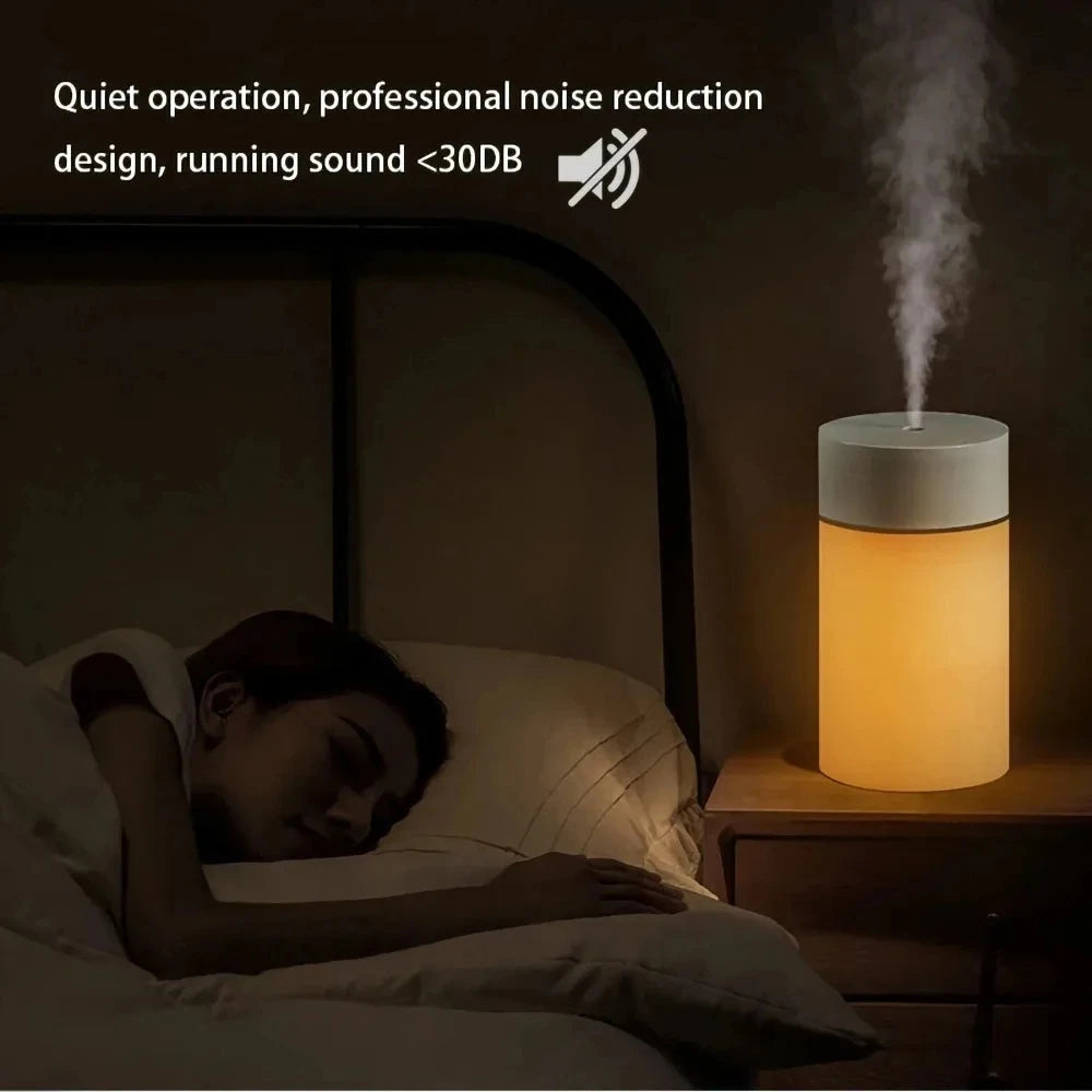 Luminous Humidifier Household Desktop Small Water Supplement Spray Air Humidification Usb Car Portable Night Light 260ml