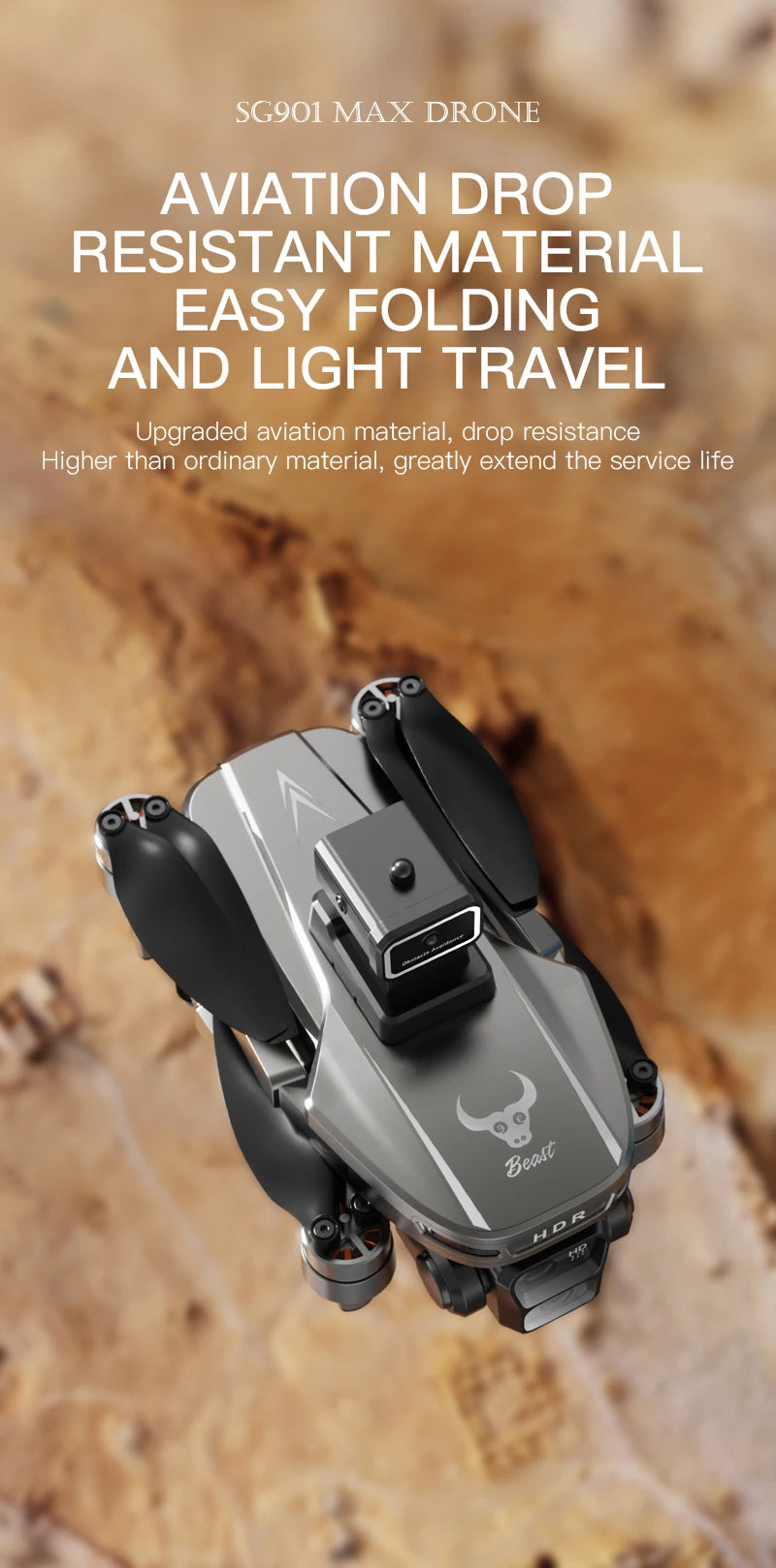 Xiaomi SG901 MAX GPS Drone Professional 8K Aerial HD Avoiding Obstacle with Large Screen Remote Control Folding Brushless Drone