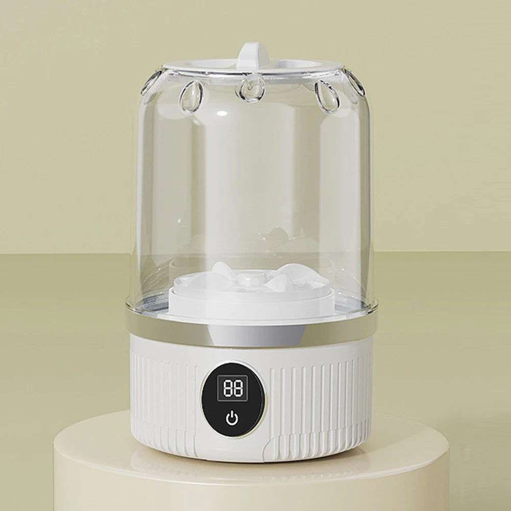 Portable Underwear Cleaner Wireless Washing Machine Mini Socks Washing Machine 2-speed Time Special Washer for Travel Home