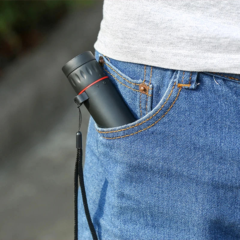 2000x24 HD Monocular Telescope Outdoor Mini Portable Zoom Telescope Phone Telescope Travel Hiking Camping Birdwatching Telescope