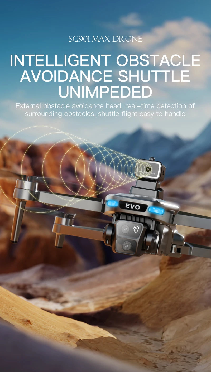Xiaomi SG901 MAX GPS Drone Professional 8K Aerial HD Avoiding Obstacle with Large Screen Remote Control Folding Brushless Drone