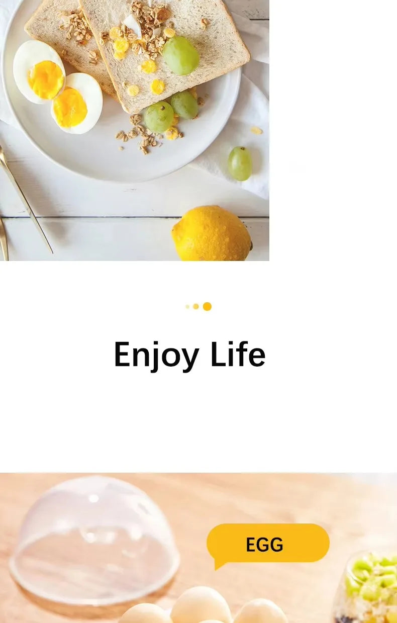 Multifunctional Electric Egg Cooker Automatic Egg Boiler 7 Eggs Mini Egg Streamer Kitchen Breakfast Machine Mini Egg Boiler