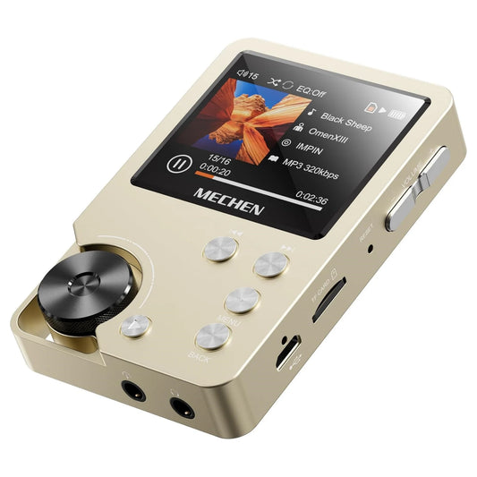MP3 Player Lossless DSD High Definition Portable Hi-Fi Digital Audio Music Player With 64GB Memory Card Supports Up to 256GB
