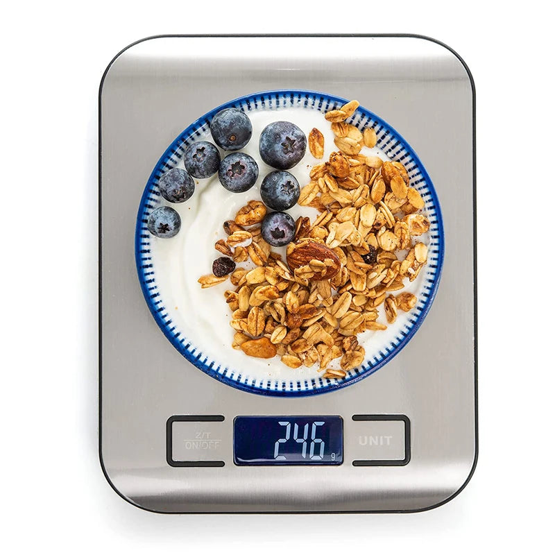 500g/0.01g Jewelry Portable Scale 3kg/0.1g Digital Display Scale Baking Electronic Scale Personal Table Scale Kitchen Food Scale