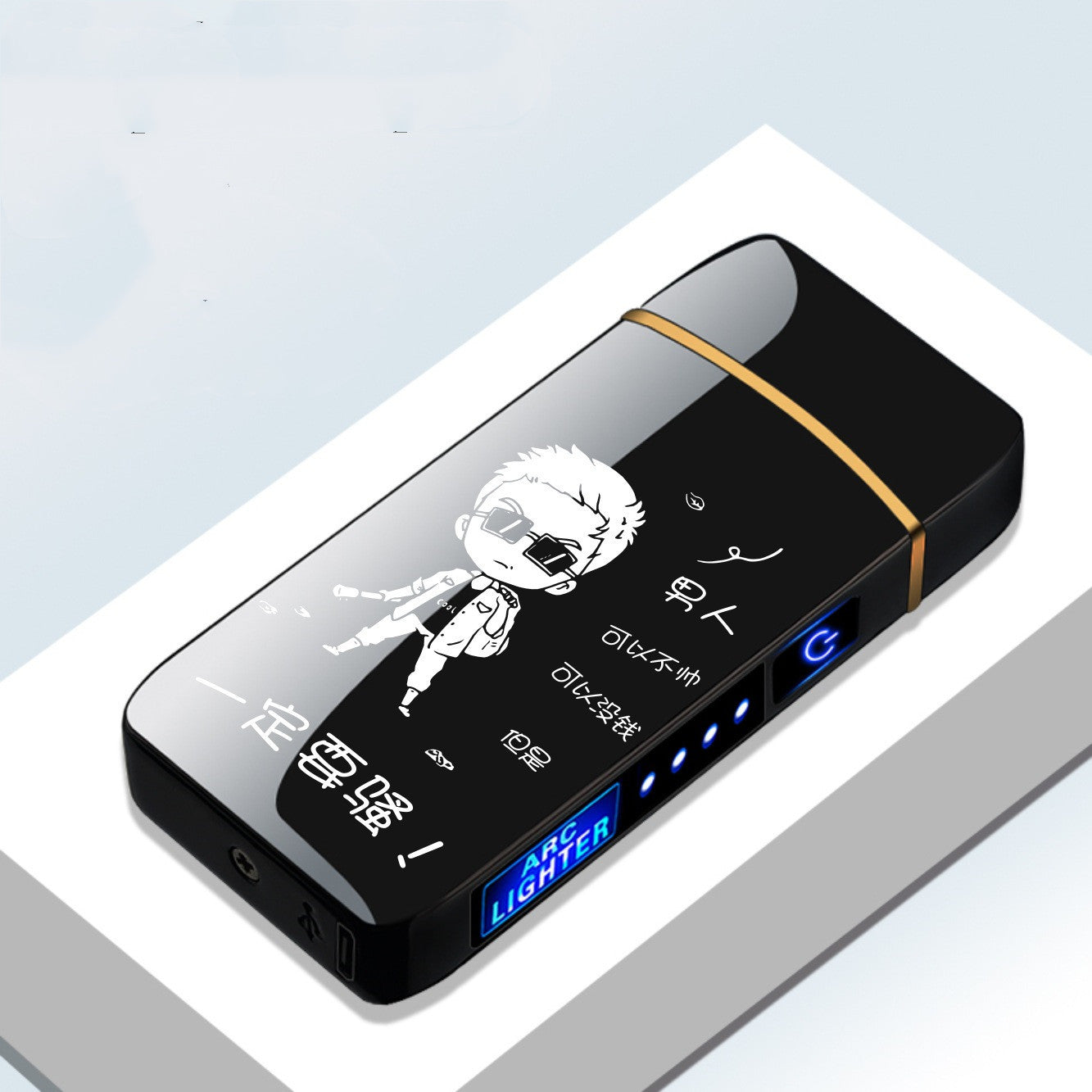 Fingerprint Sensor Unlocks The Charging Personality Of The Lighter